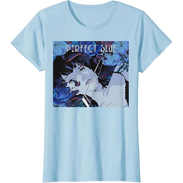 Amazon | アニメ映画 PERFECT BLUE ロングTシャツ パーフェクトブルー